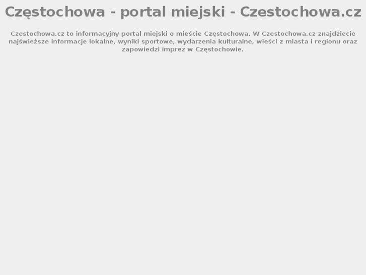 www.czestochowa.cz