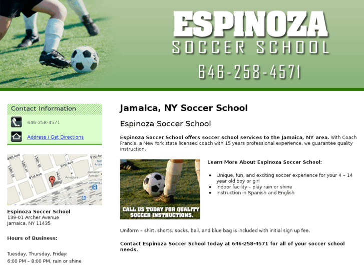 www.espinozasoccerschool.com