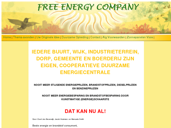 www.freeenergycompany.nl