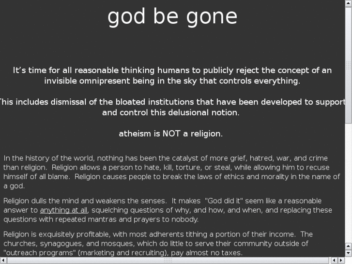 www.godbegone.com