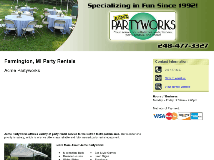 www.inflatablerentalinmichigan.com