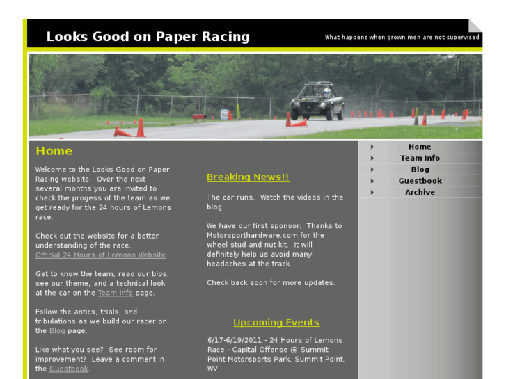 www.looksgoodonpaperracing.com