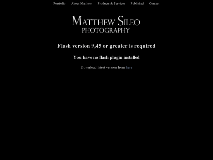 www.matthewsileophotography.com