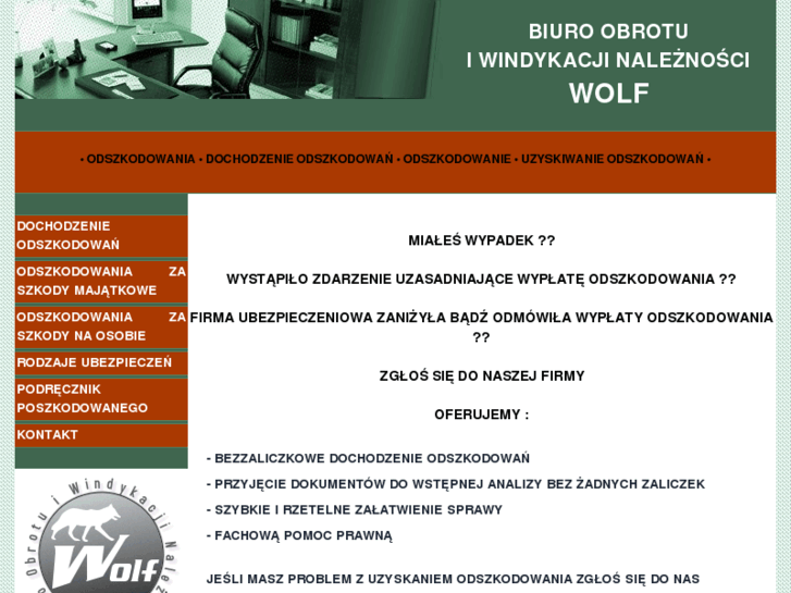 www.odszkodowaniawolf.pl