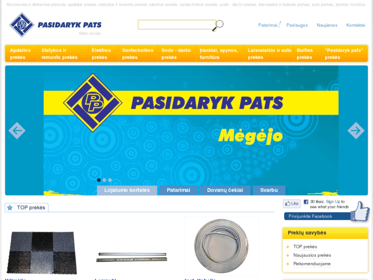 www.pasidarykpats.lt