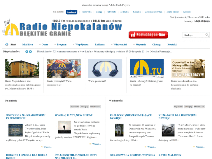 www.radioniepokalanow.pl