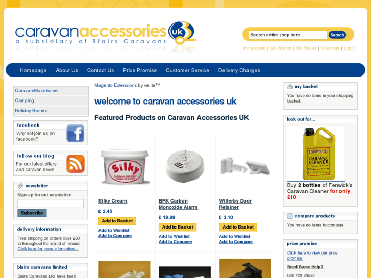 www.caravanaccessoriesuk.com