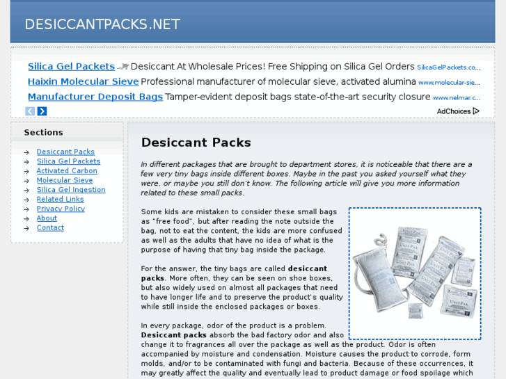 www.desiccantpacks.net