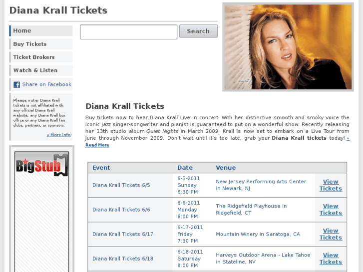 www.dianakralltickets.net