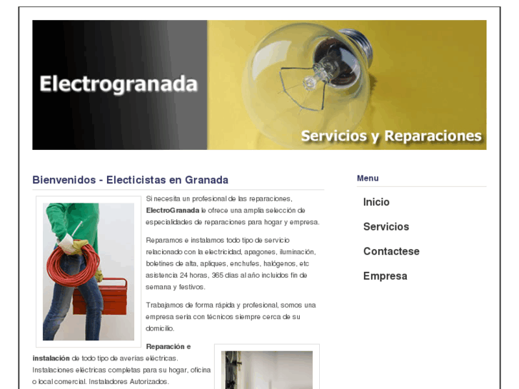 www.electricistasgranada.com