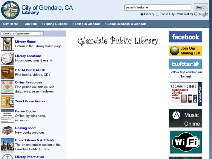 www.glendalepubliclibrary.org