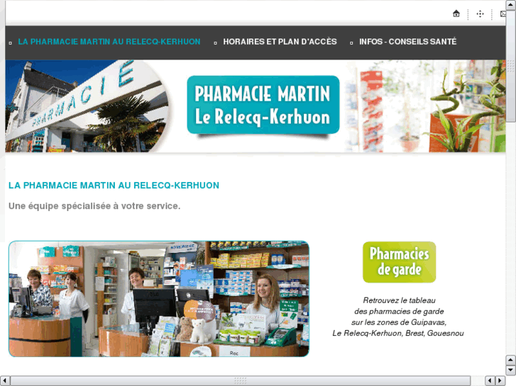 www.pharmacie-martin-kerhuon.com