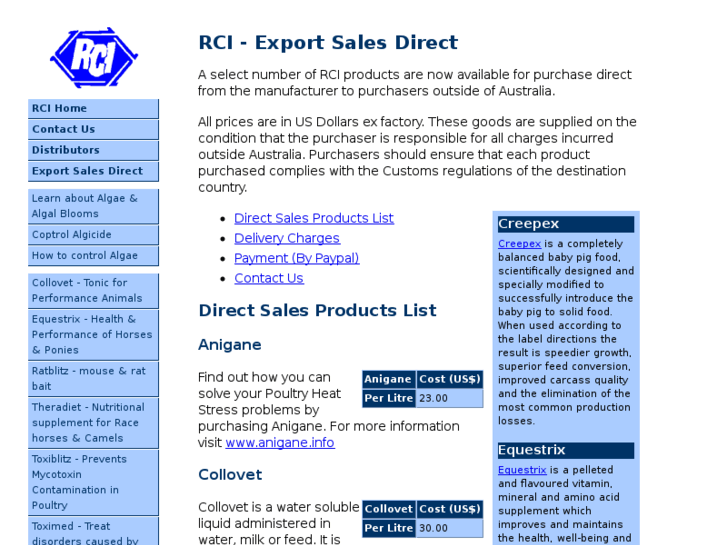 www.rciexportsalesdirect.com