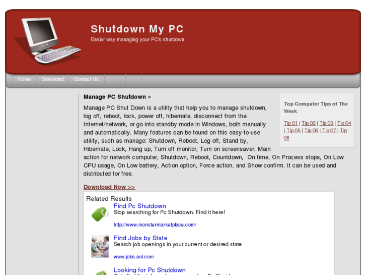 www.shutdownmypc.com