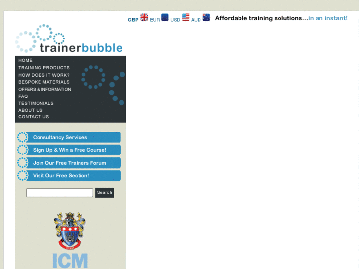 www.trainerbubble.com