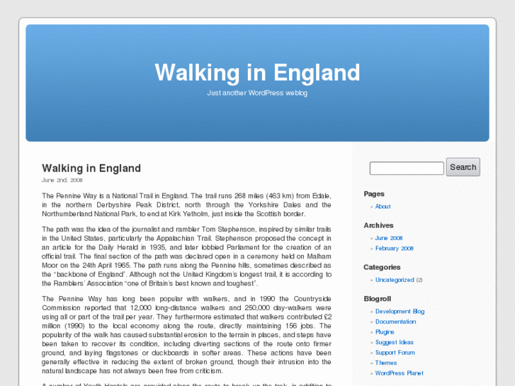 www.walkinginengland.org