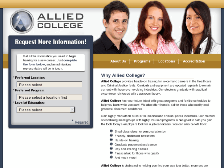 www.alliedcollege.info