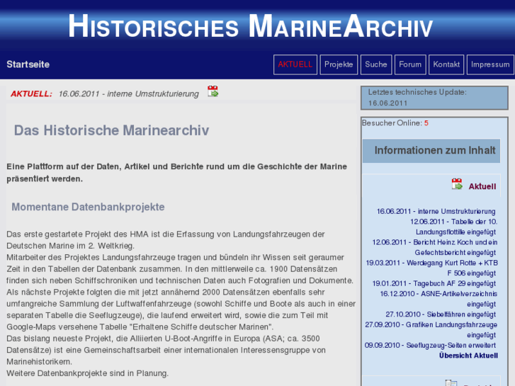 www.historisches-marinearchiv.de