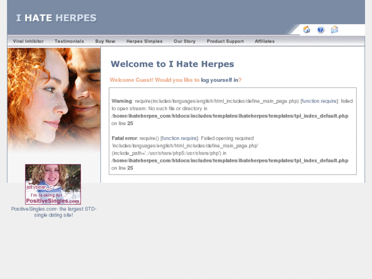 www.ihateherpes.com