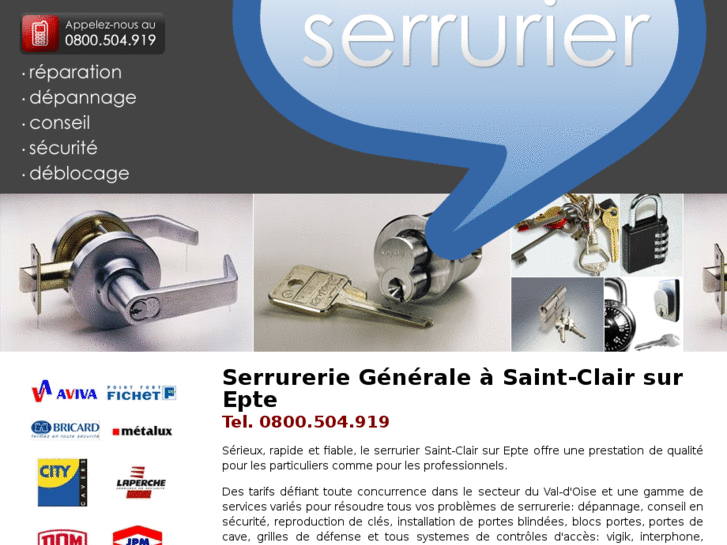 www.serrurierstclairsurepte.com