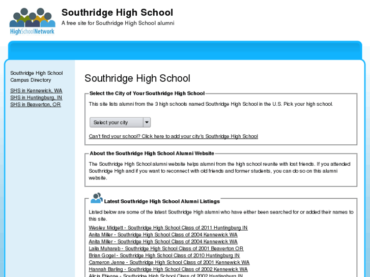 www.southridgehighschool.net