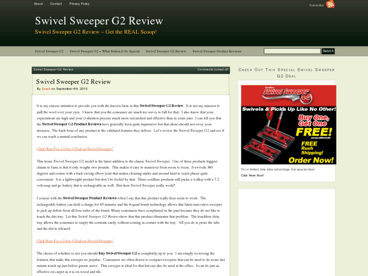 www.swivelsweeperg2review.com