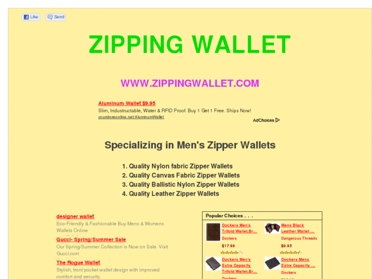 www.zippingwallet.com