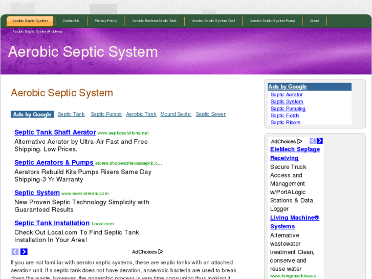 www.aerobicsepticsystem.org