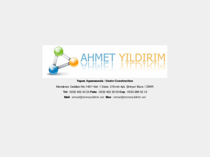 www.ahmetyildirim.net