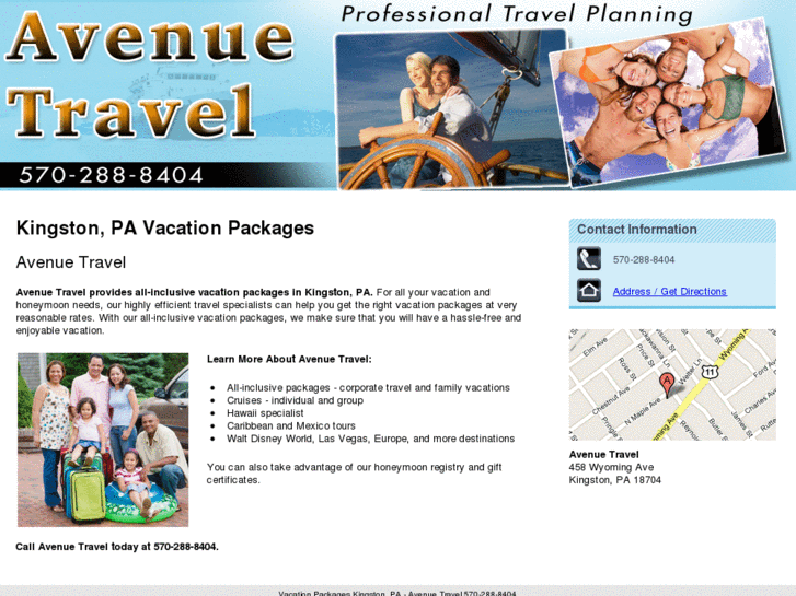 www.avenuetravel.net