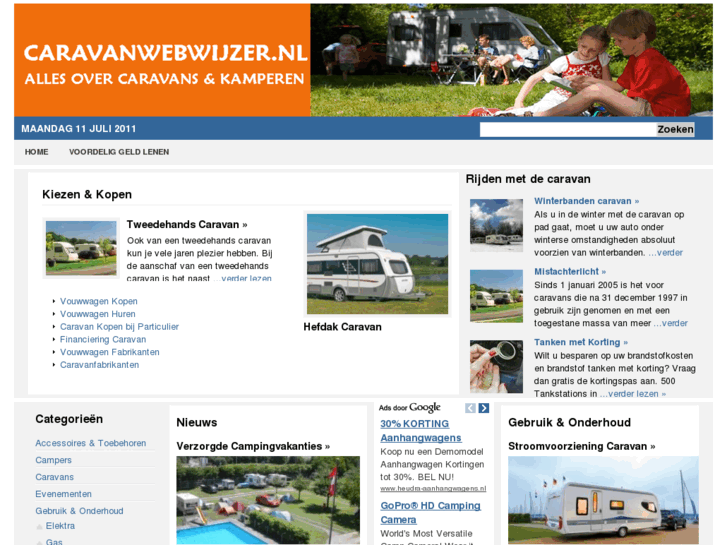 www.caravanwebwijzer.nl