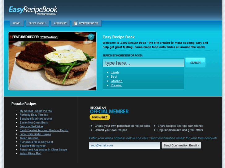 www.easyrecipebook.com