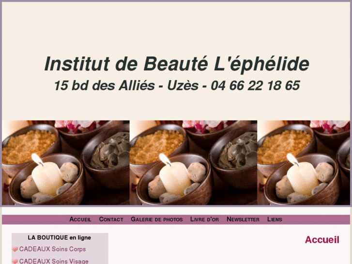 www.ephelide-beaute.com