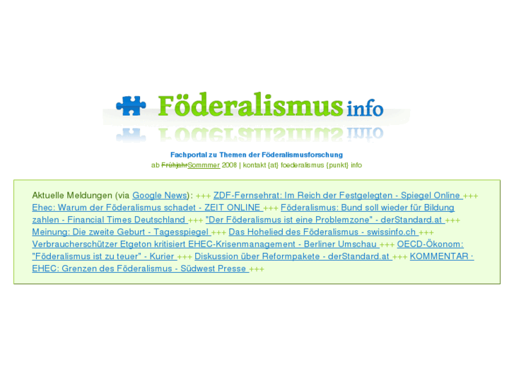 www.foederalismus.info