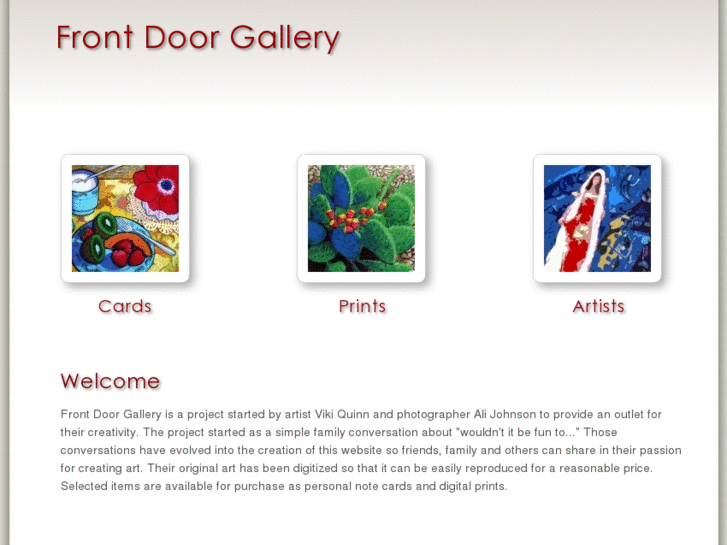 www.frontdoorgallery.com