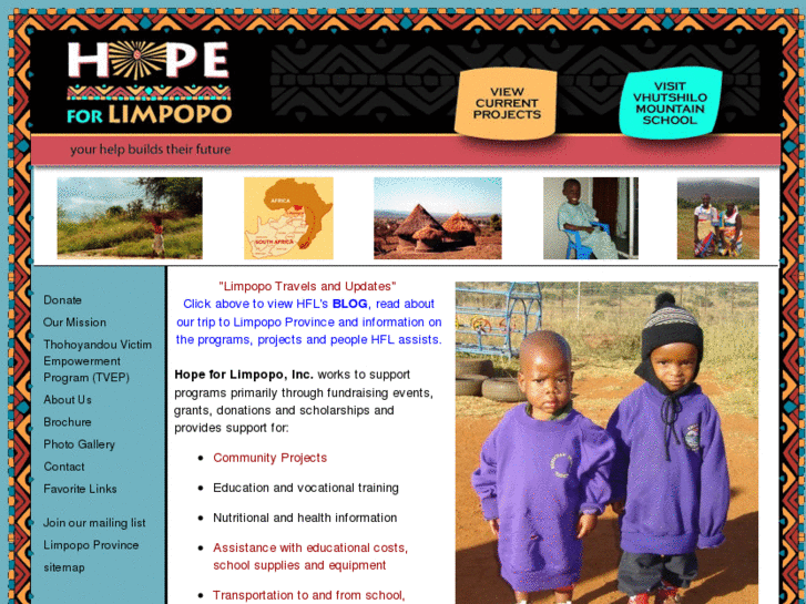 www.hopeforlimpopo.org