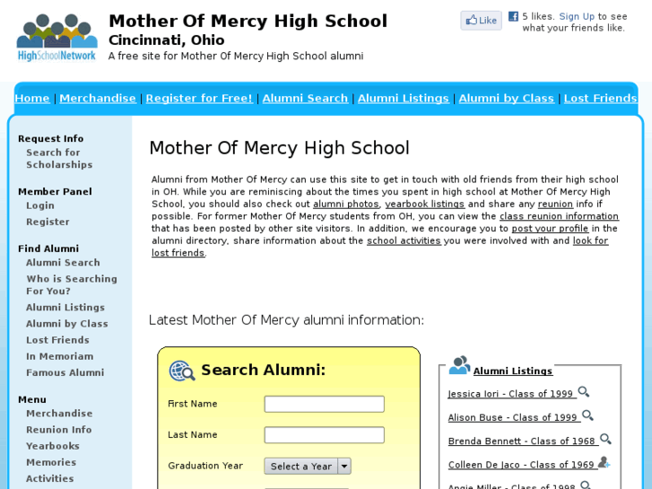 www.motherofmercyhighschool.com