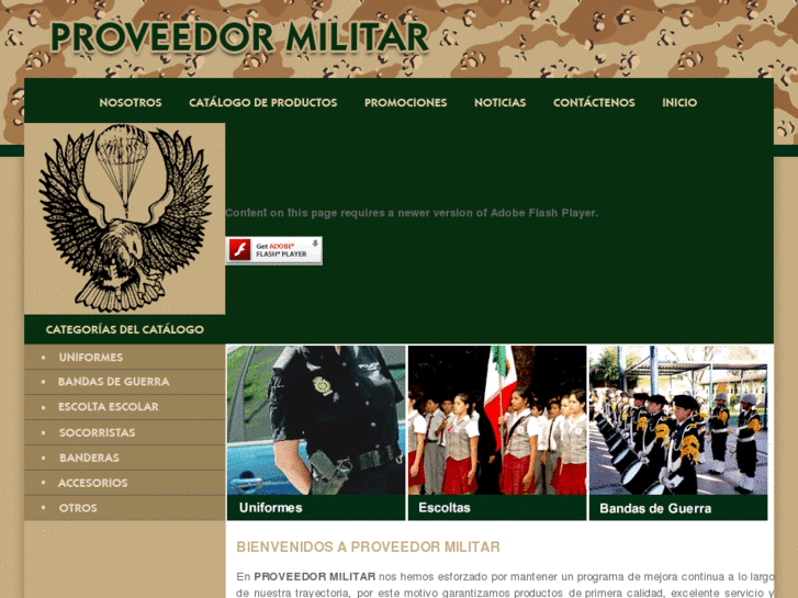 www.proveedormilitar.com