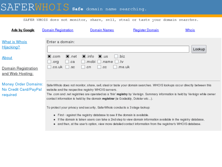www.saferwhois.com
