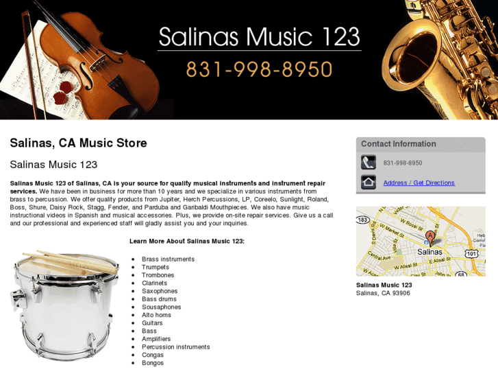 www.salinasmusicalinstruments.net