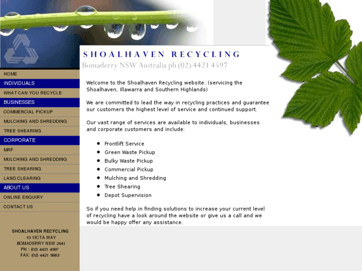 www.shoalhavenrecycling.com