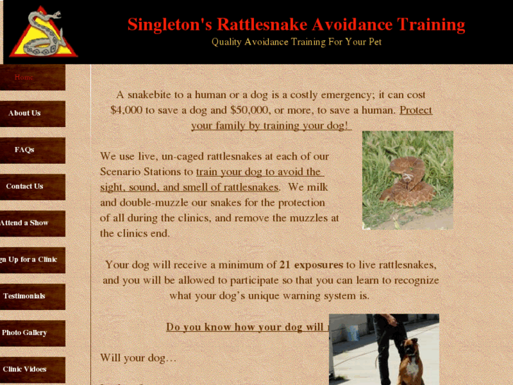 www.singletonsrattlesnakeavoidancetraining.com