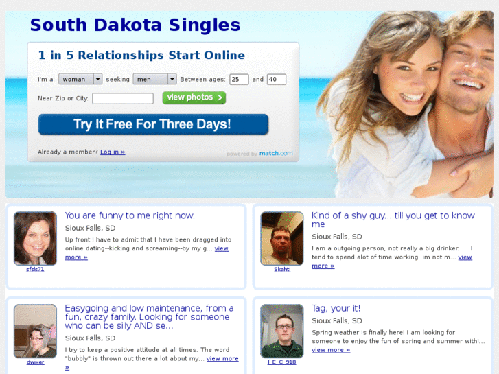 www.southdakota-singles.com