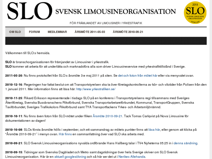 www.svensklimousineorganisation.com