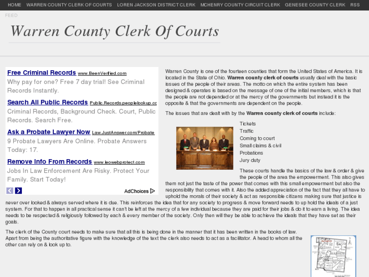 www.warrencountyclerkofcourts.info