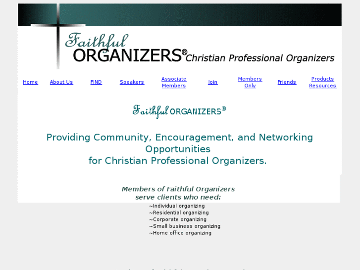 www.christianprofessionalorganizers.com