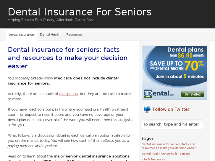 www.dentalinsuranceforseniors.com