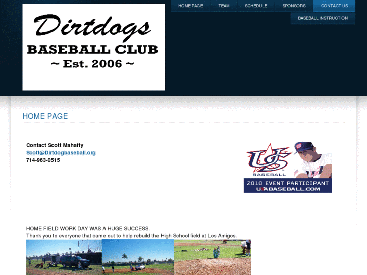 www.dirtdogbaseball.org