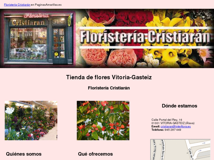 www.floristeriacristiaran.com