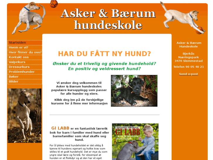 www.hundeskolen.com